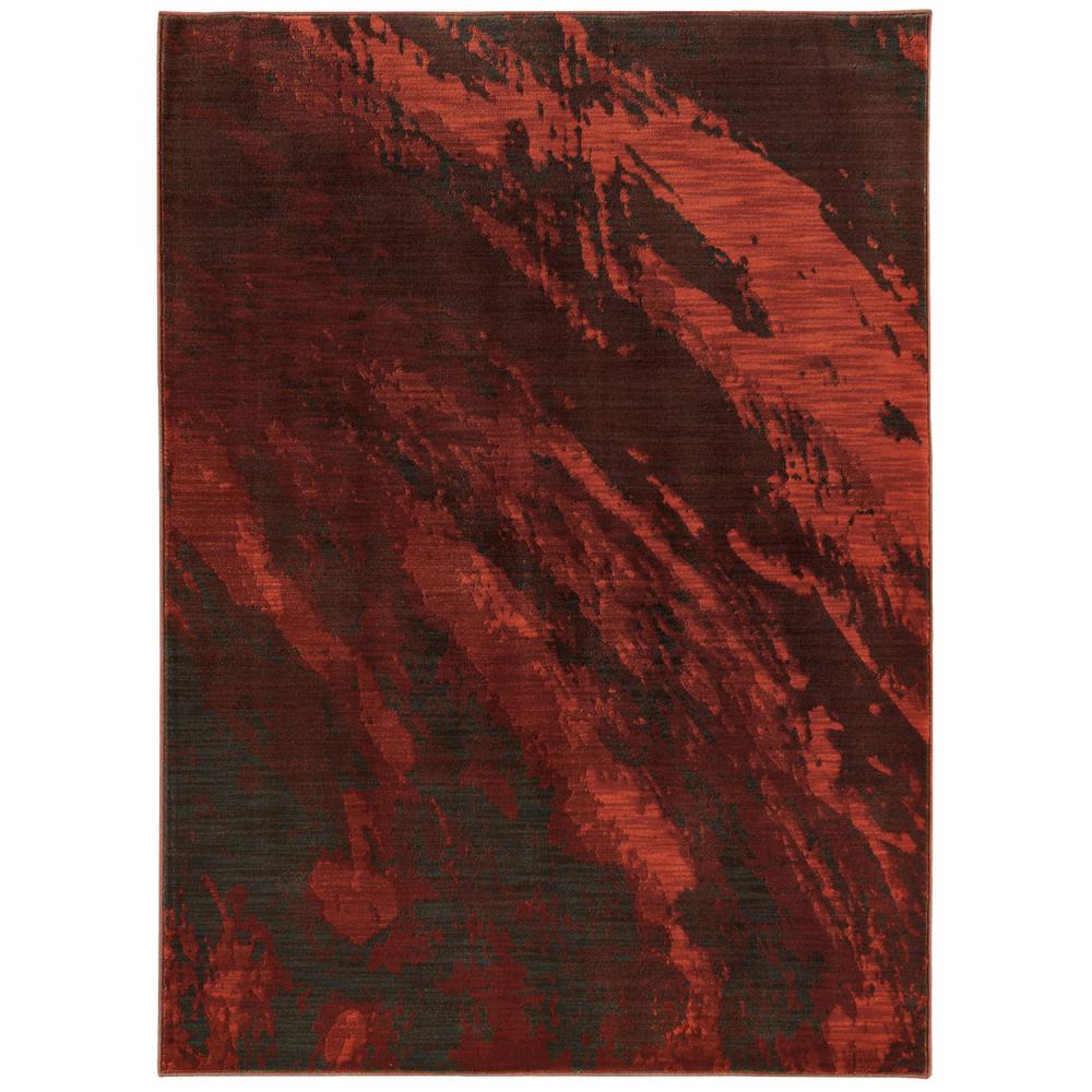SEDONA Red 6' 7 X  9' 6 Area Rug. Picture 1