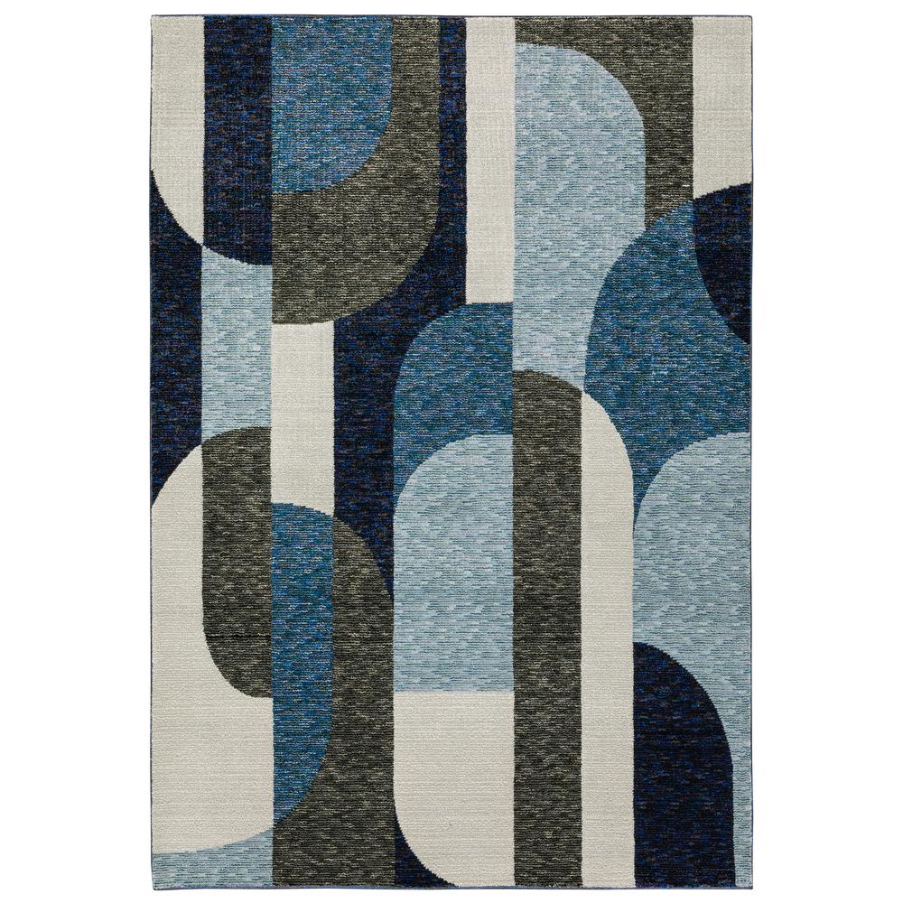 STRADA Blue 7'10 X 10'10 Area Rug. The main picture.