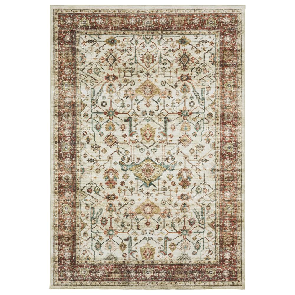 SUMTER Ivory 5' X  7' Area Rug. Picture 1