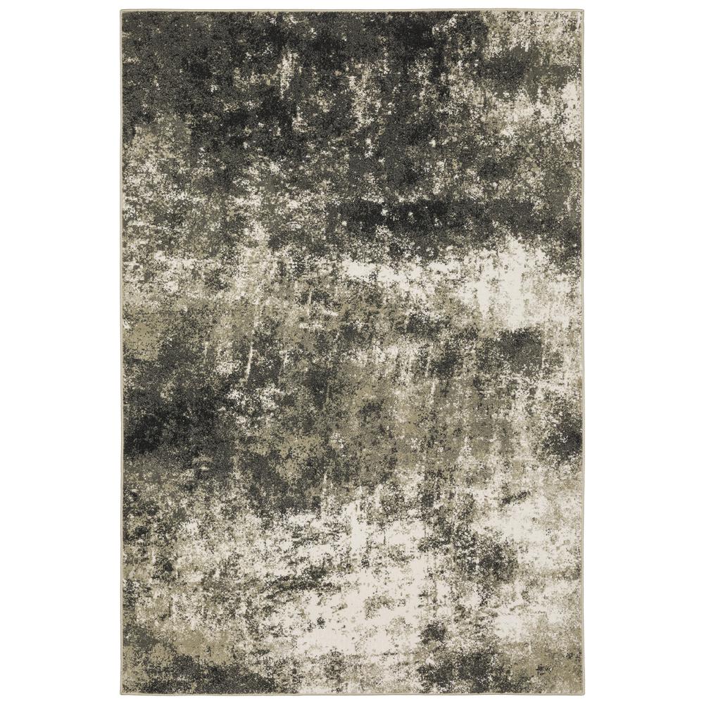 VENICE Charcoal 7'10 X 10' Area Rug. Picture 1