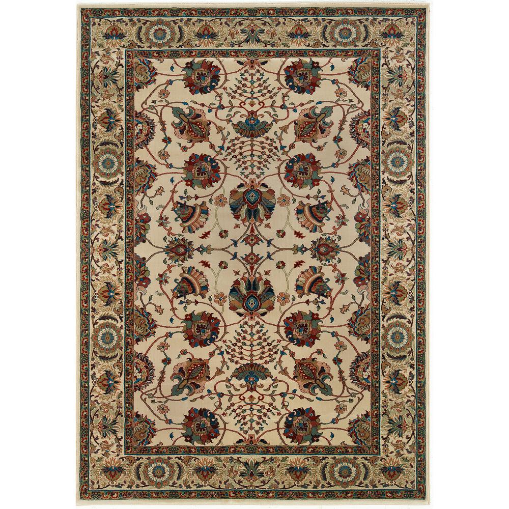 ARIANA Ivory 7'10 X 11' Area Rug. The main picture.