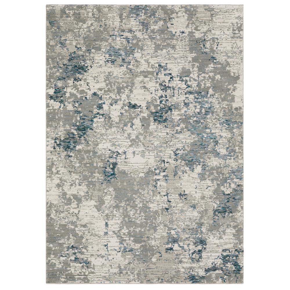 EVOLUTION Grey 7'10 X 10'10 Area Rug. Picture 1