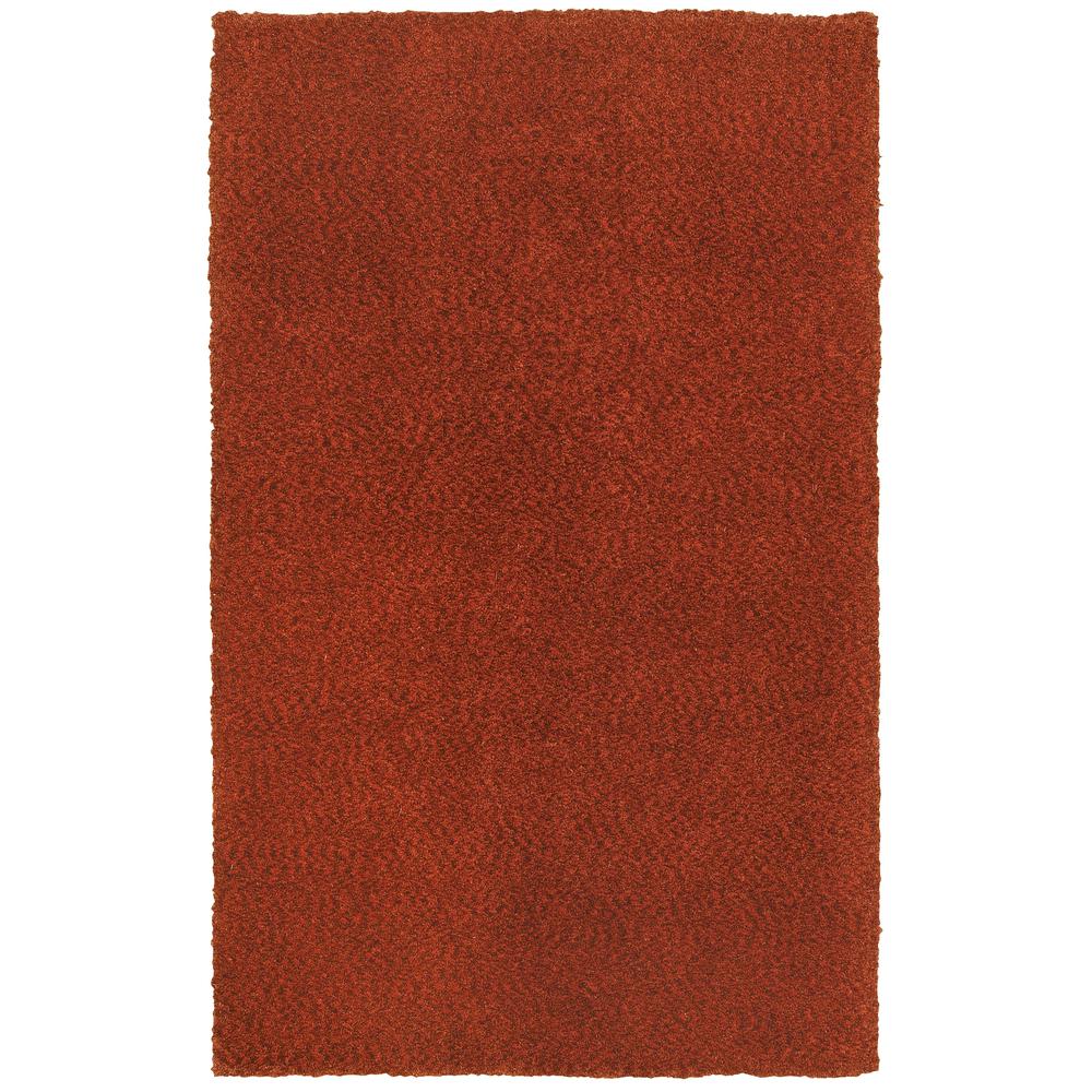 HEAVENLY Red 10' X 13' Area Rug. The main picture.