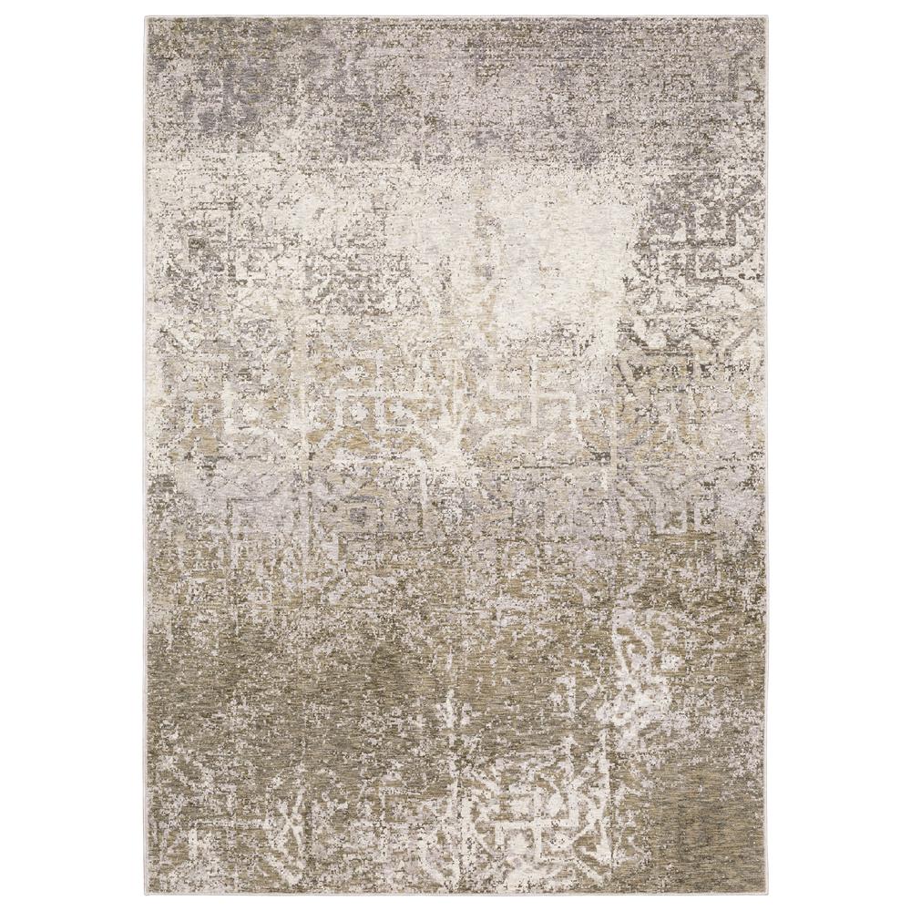 NEBULOUS Beige 9'10 X 12'10 Area Rug. Picture 1