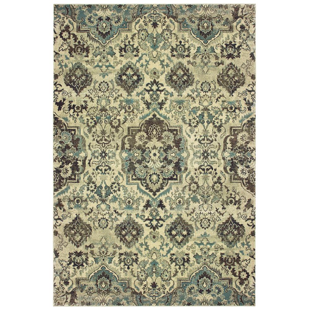 RALEIGH Ivory 7'10 X 10'10 Area Rug. Picture 1