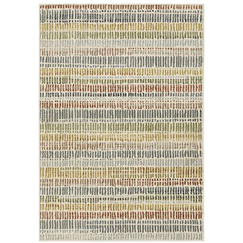 BRANSON Ivory 7'10 X 10' Area Rug. Picture 1