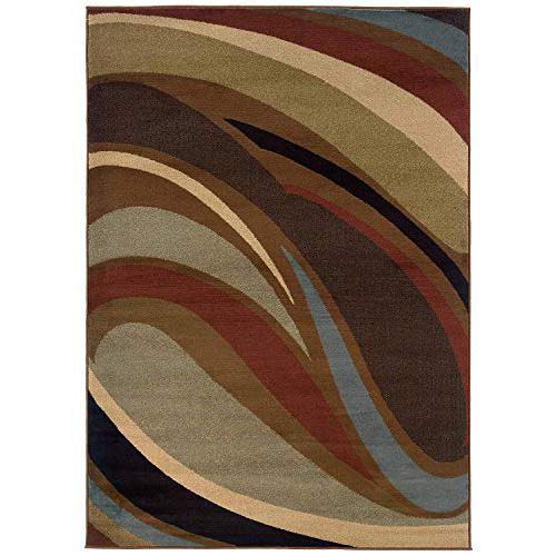 HUDSON Brown 7' 8 X 10'10 Area Rug. Picture 1