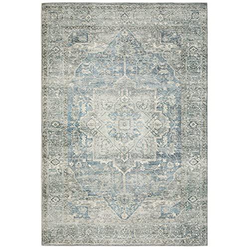 SAVOY Grey 2' X  8' Area Rug. Picture 1