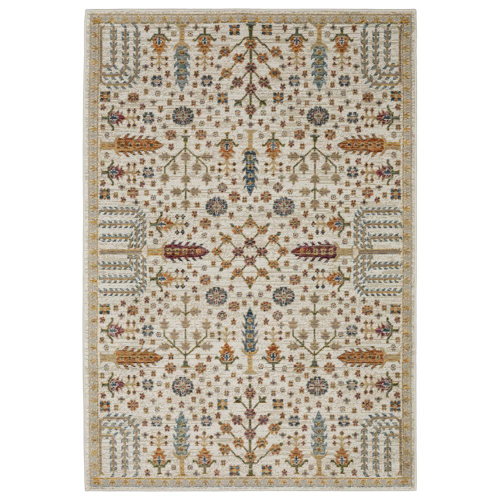 ANDORRA Ivory 6' 7 X  9' 6 Area Rug. Picture 1