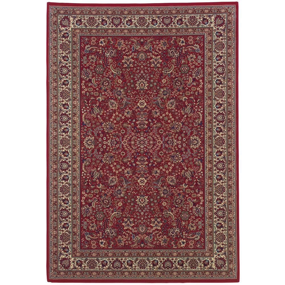 ARIANA Red 7'10 X 11' Area Rug. Picture 1