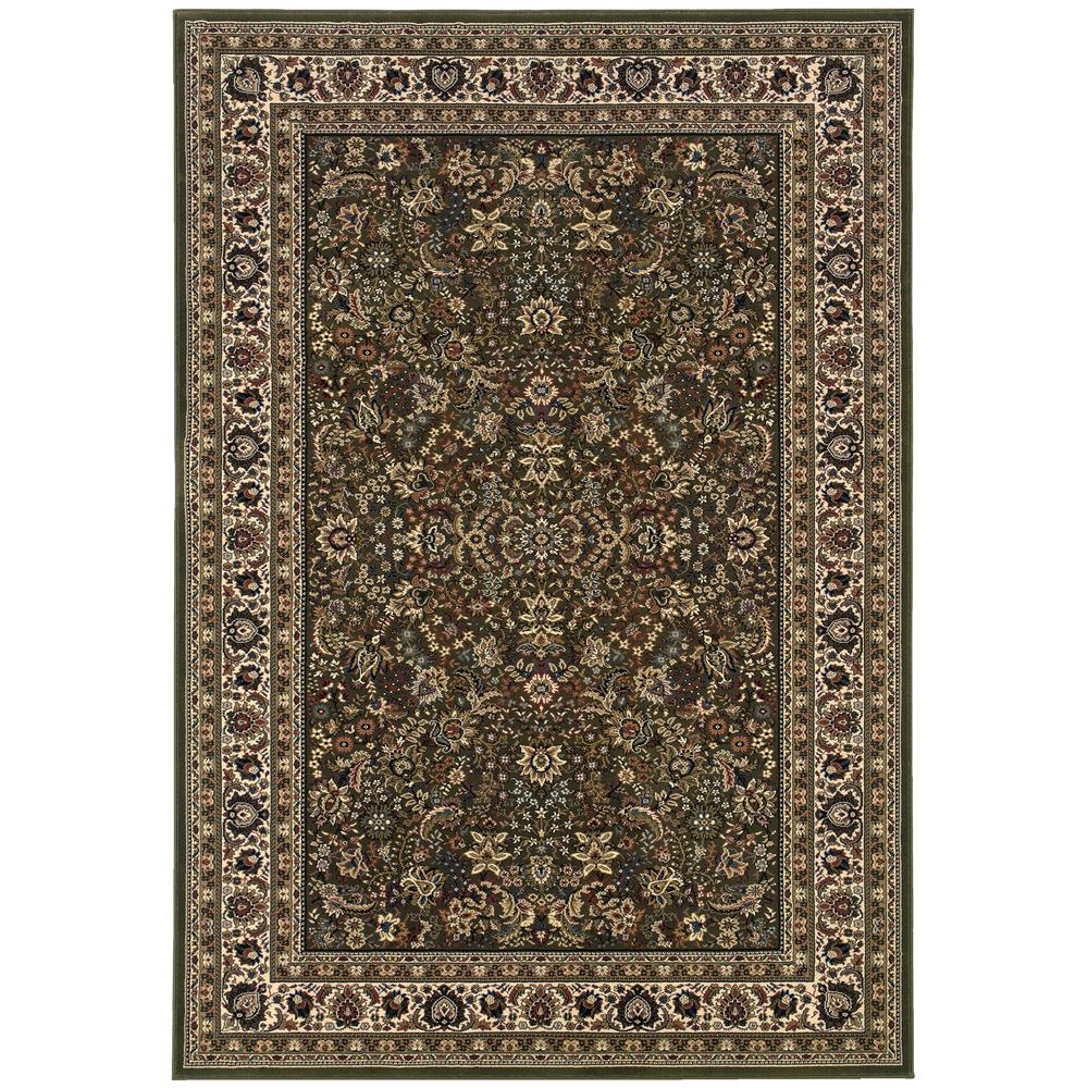 ARIANA Green 7'10 X 11' Area Rug. Picture 1