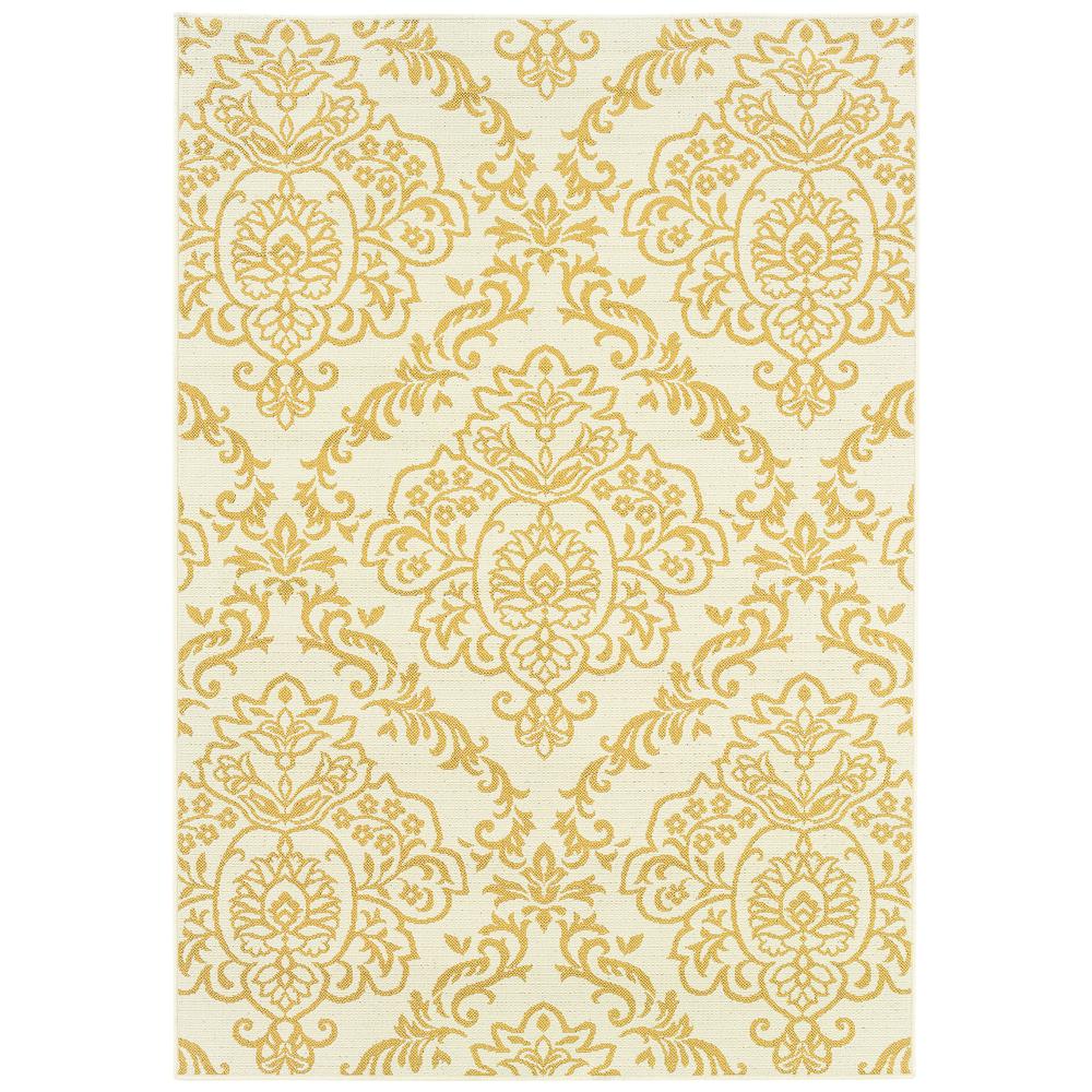 BALI Ivory 7'10 X 10'10 Area Rug. Picture 1