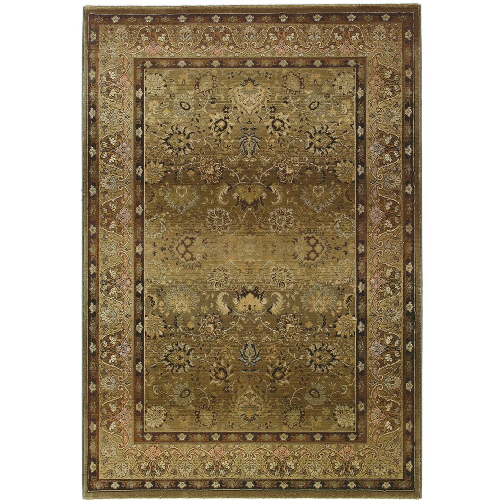 GENERATIONS Beige 7'10 X 11' Area Rug. Picture 1