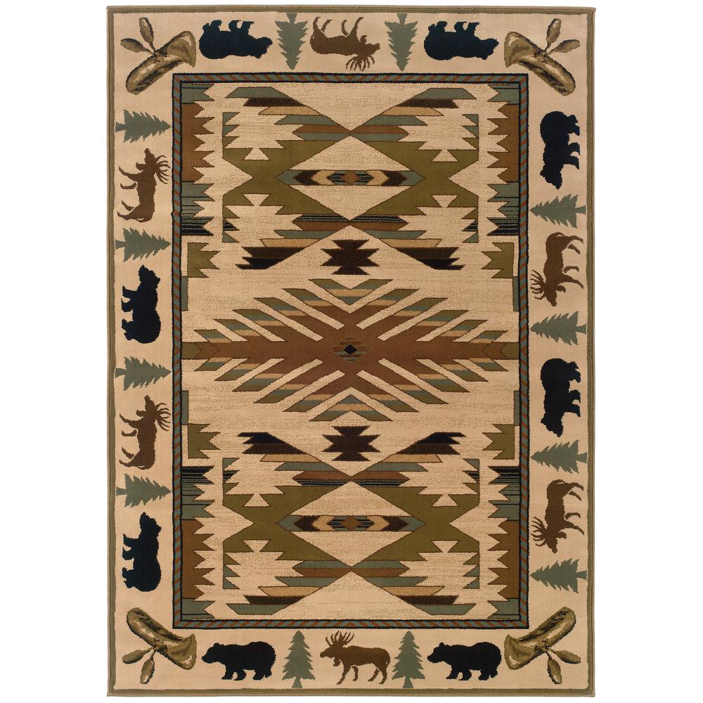 HUDSON Ivory 10' X 13' Area Rug. Picture 1