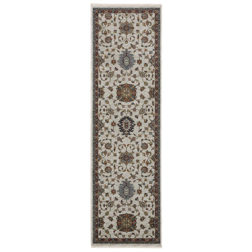ABERDEEN Ivory 2' 3 X  7' 6 Area Rug. Picture 1
