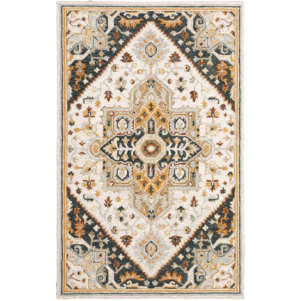 ALFRESCO Ivory 3' 6 X  5' 6 Area Rug. Picture 1