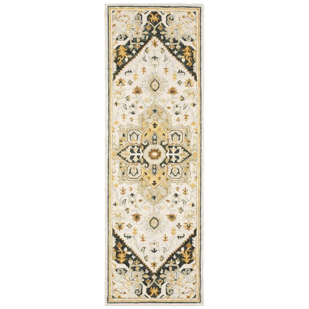 ALFRESCO Ivory 2' 6 X  8' Area Rug. Picture 1