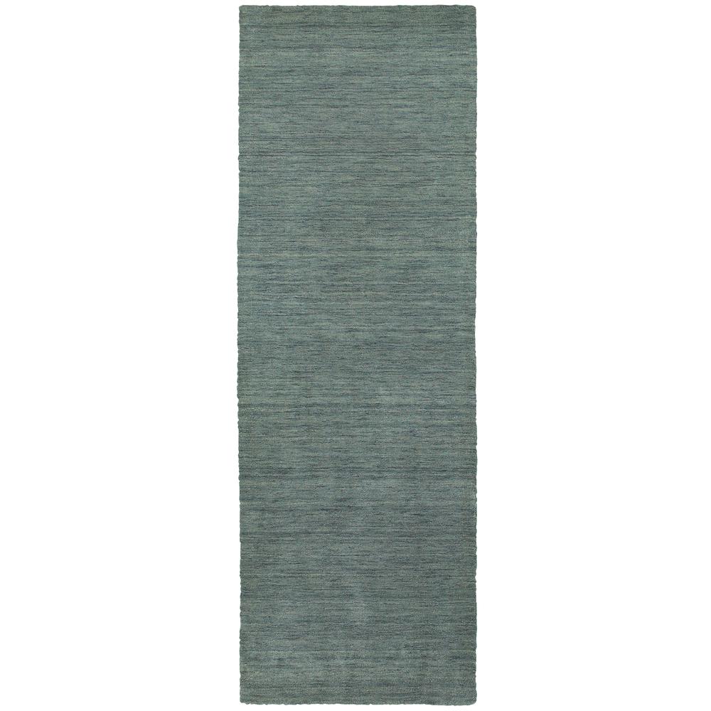 ANISTON Blue 2' 6 X  8' Area Rug. Picture 1