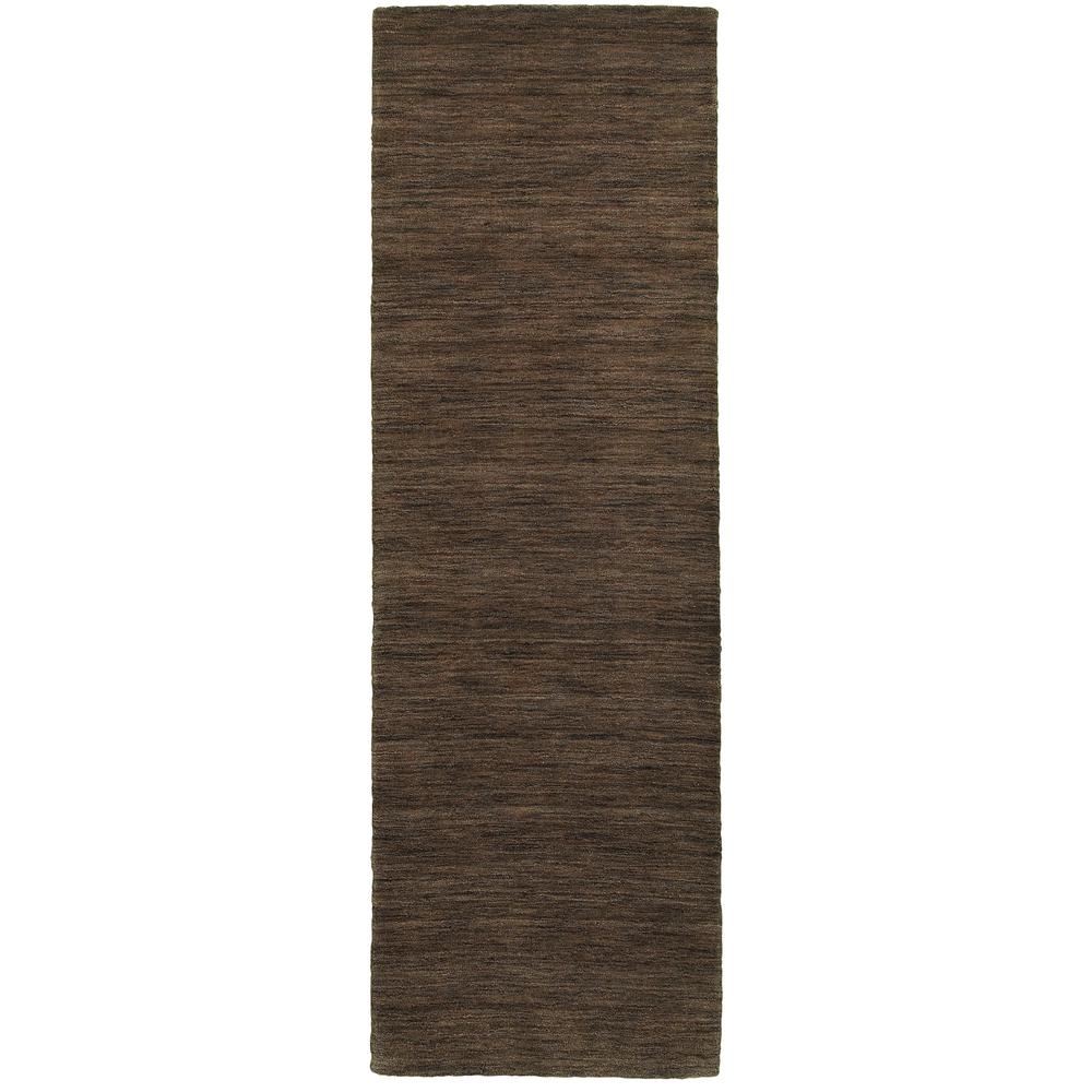 ANISTON Brown 2' 6 X  8' Area Rug. Picture 1