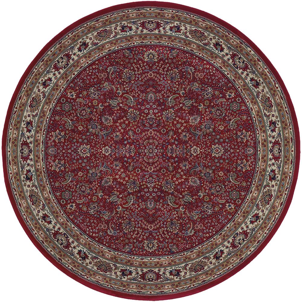 ARIANA Red 6' Area Rug. Picture 1