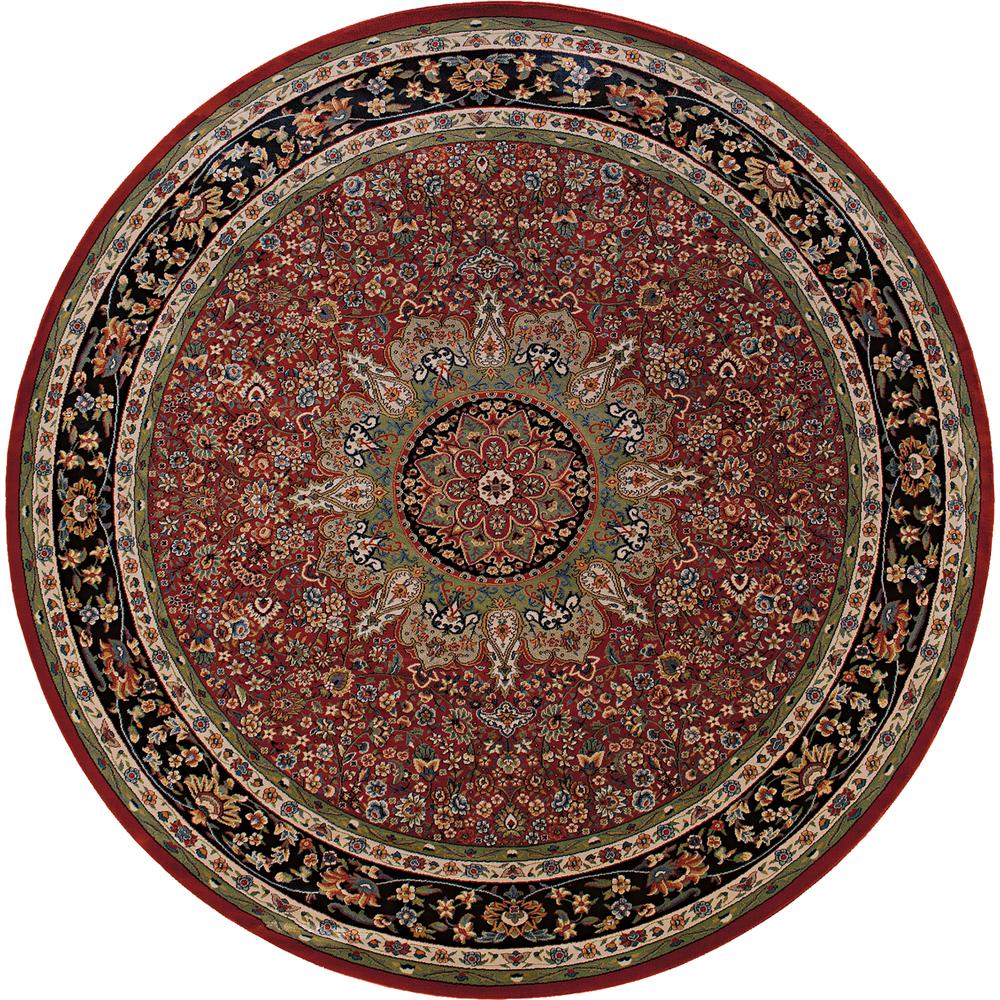 ARIANA Red 6' Area Rug. Picture 1