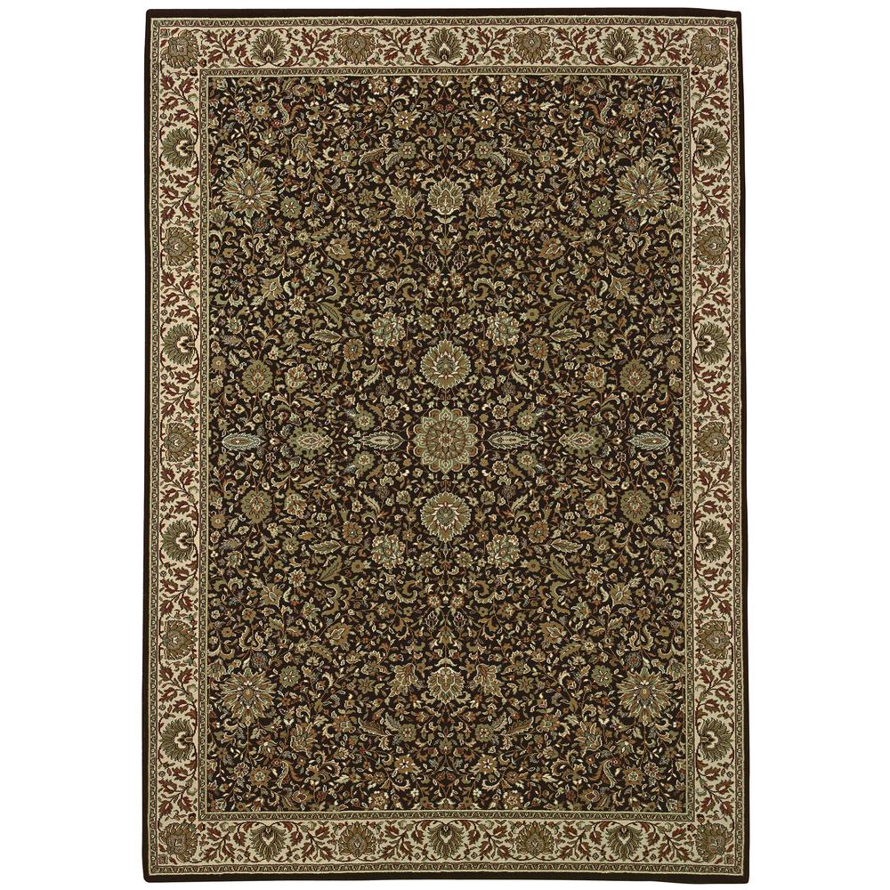 ARIANA Brown 2' X  3' Area Rug. Picture 1