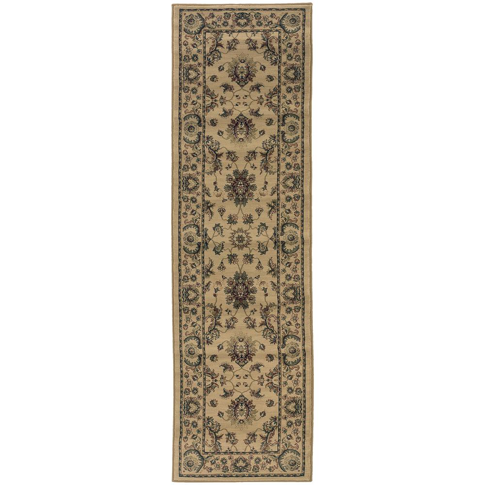 ARIANA Ivory 2' 3 X  7' 9 Area Rug. Picture 1
