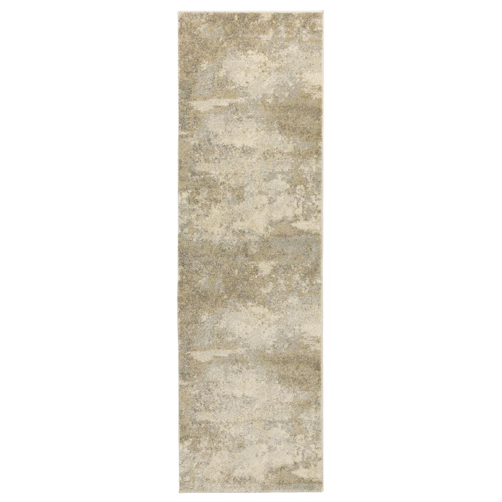 ASTOR Gold 2' 3 X  7' 6 Area Rug. Picture 1