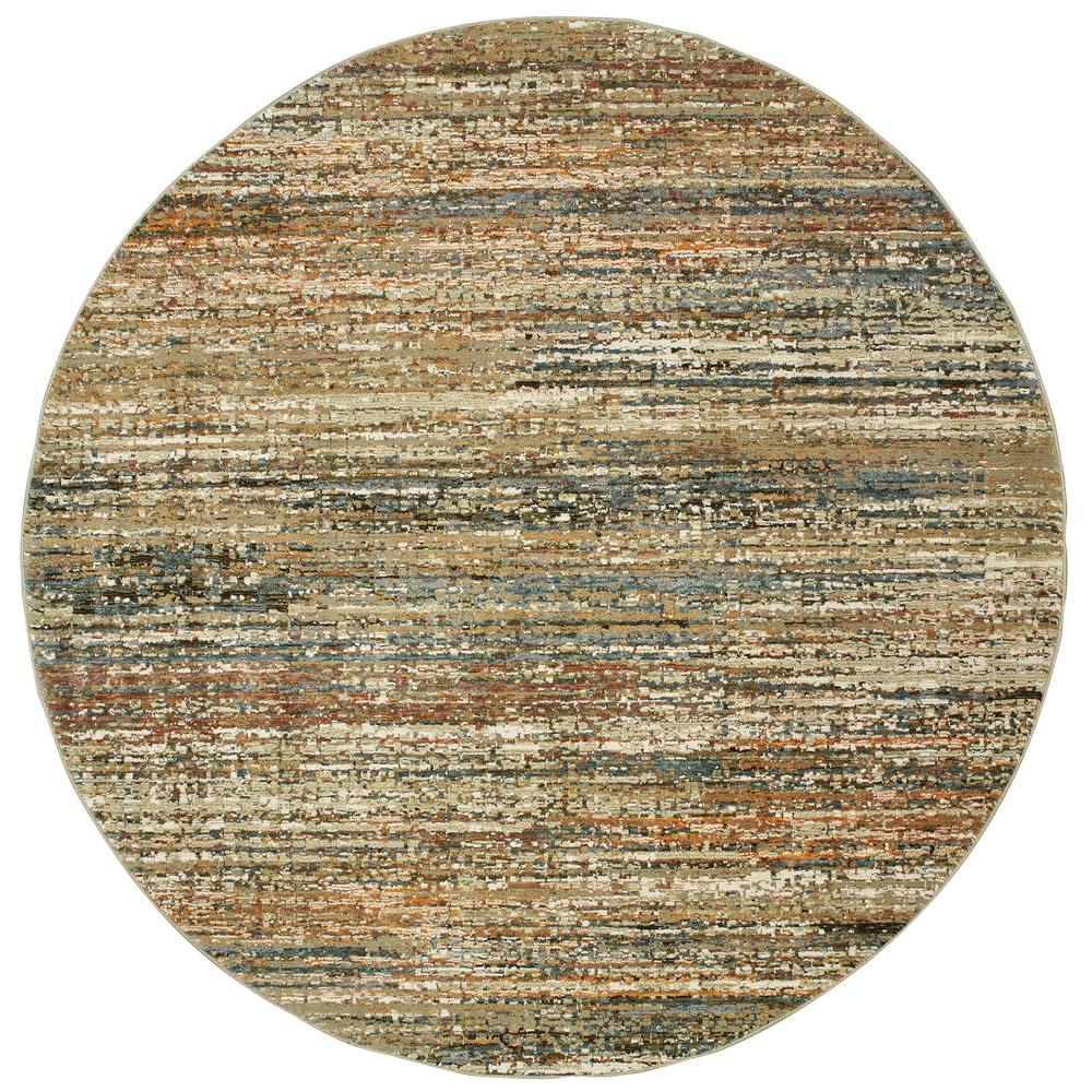 ATLAS Gold 7'10 Area Rug. Picture 1