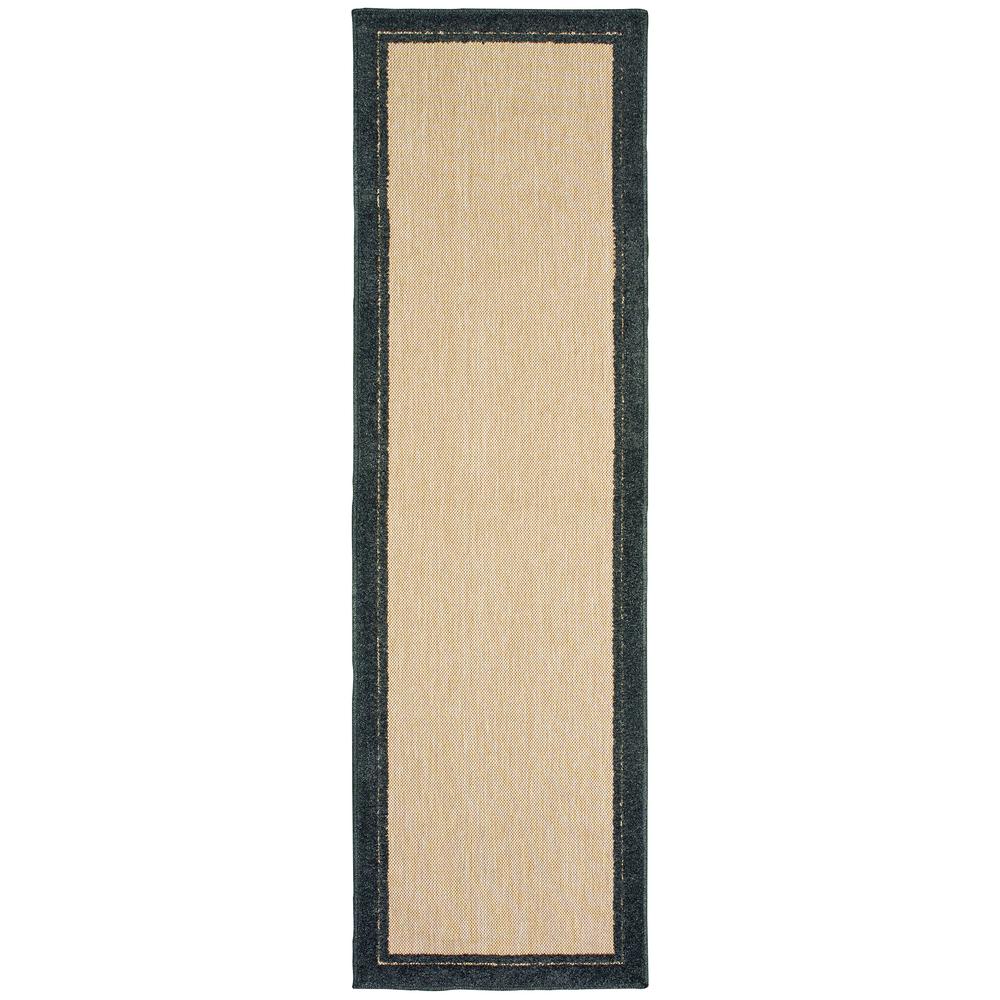 CAYMAN Sand 2' 3 X  7' 6 Area Rug. Picture 1