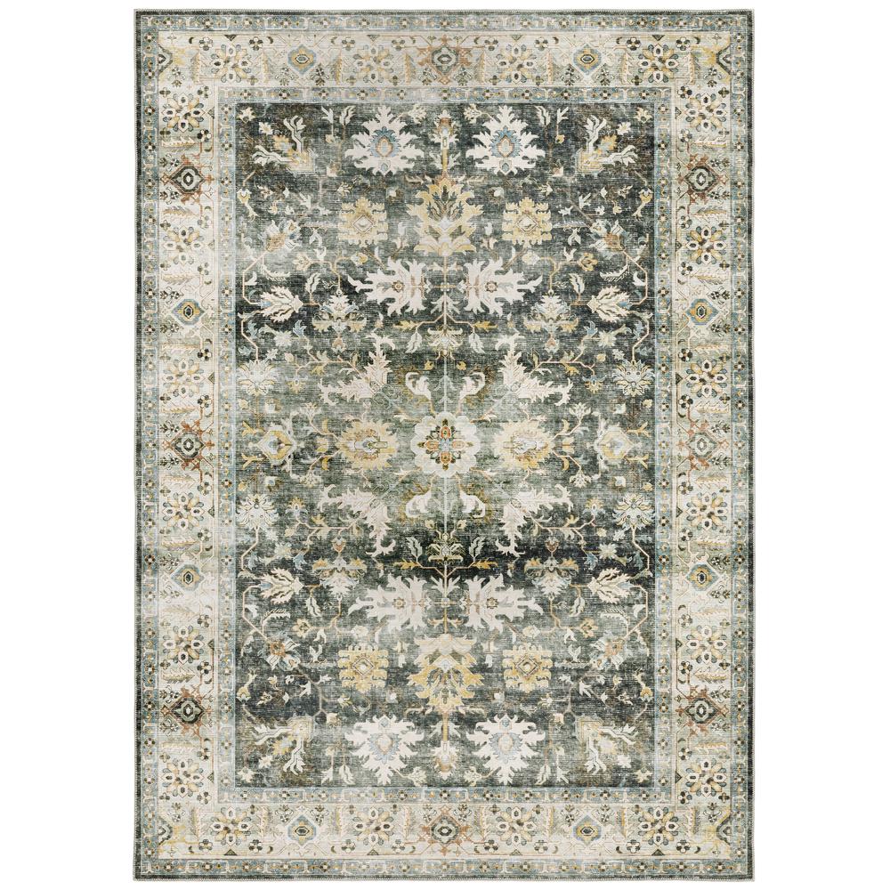 CHARLESTON Charcoal 2' X  3' Area Rug. Picture 1