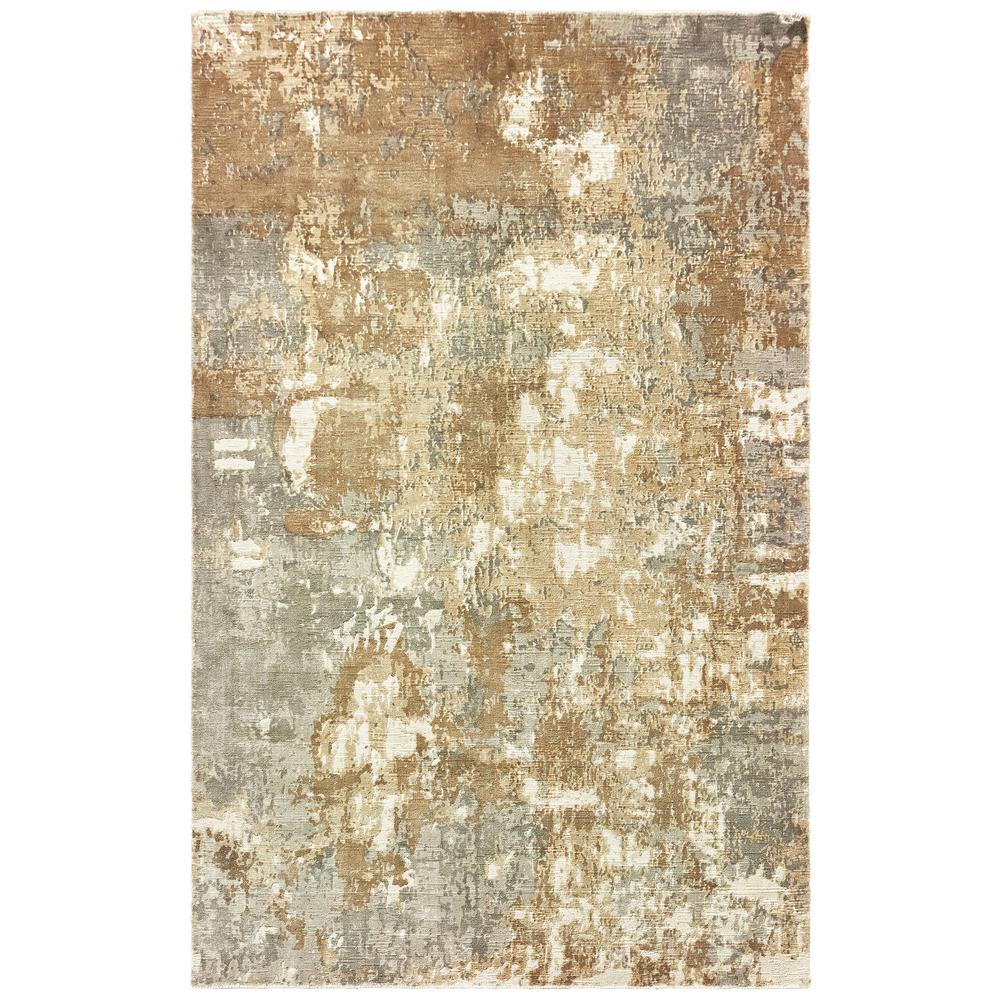 FORMATIONS Grey 6' X  9' Area Rug. Picture 1