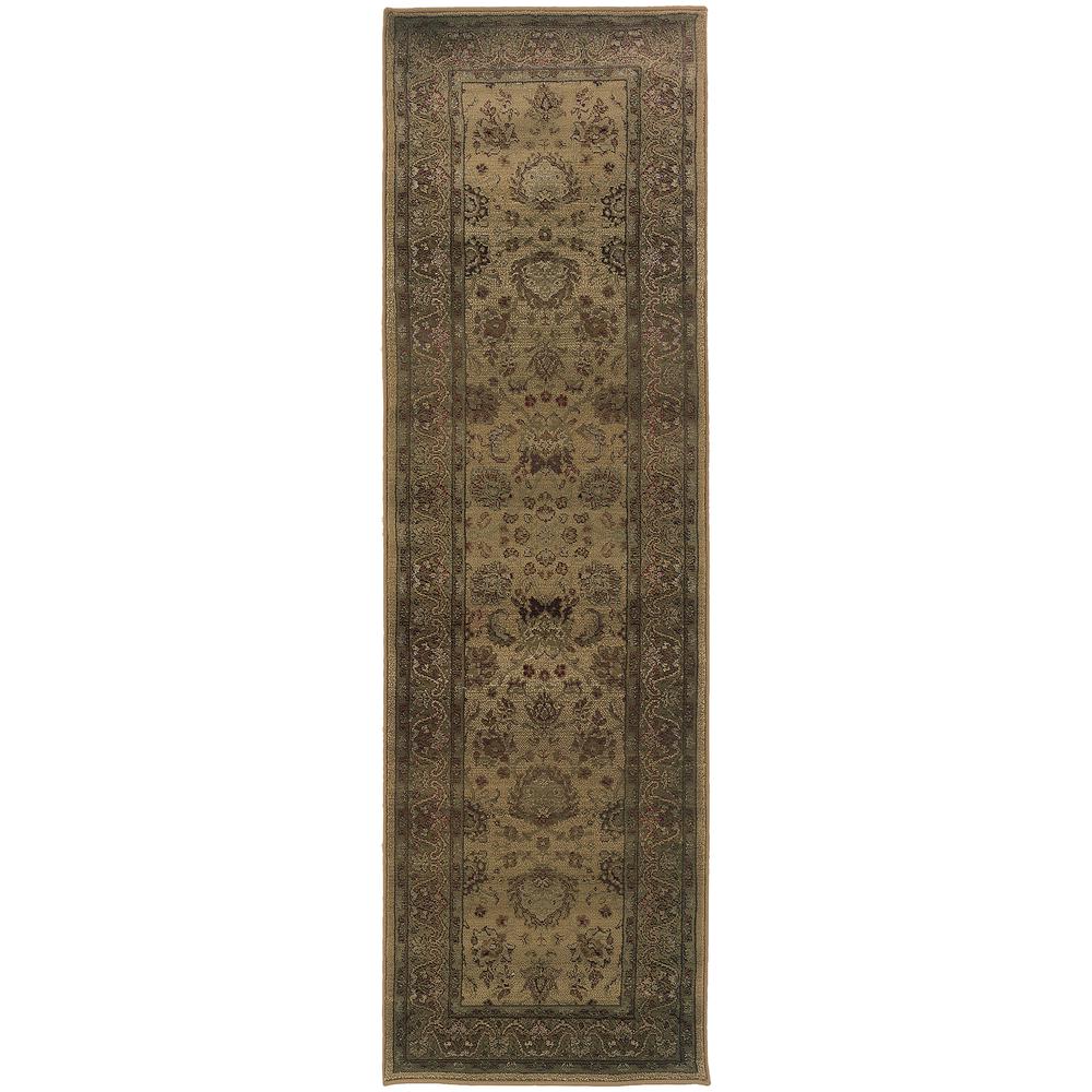 GENERATIONS Beige 2' 3 X  7' 6 Area Rug. Picture 1