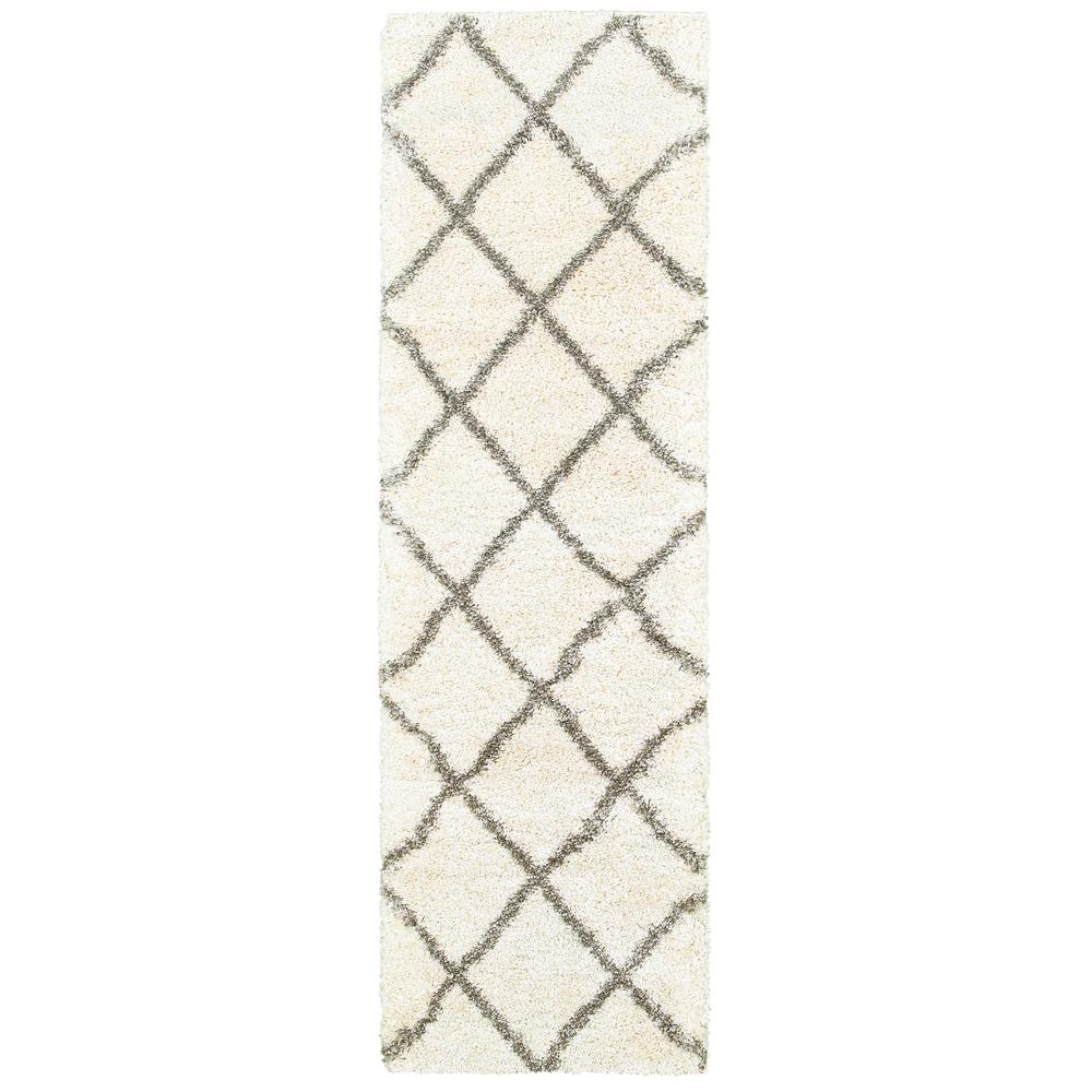 HENDERSON Ivory 2' 3 X  7' 6 Area Rug. Picture 1