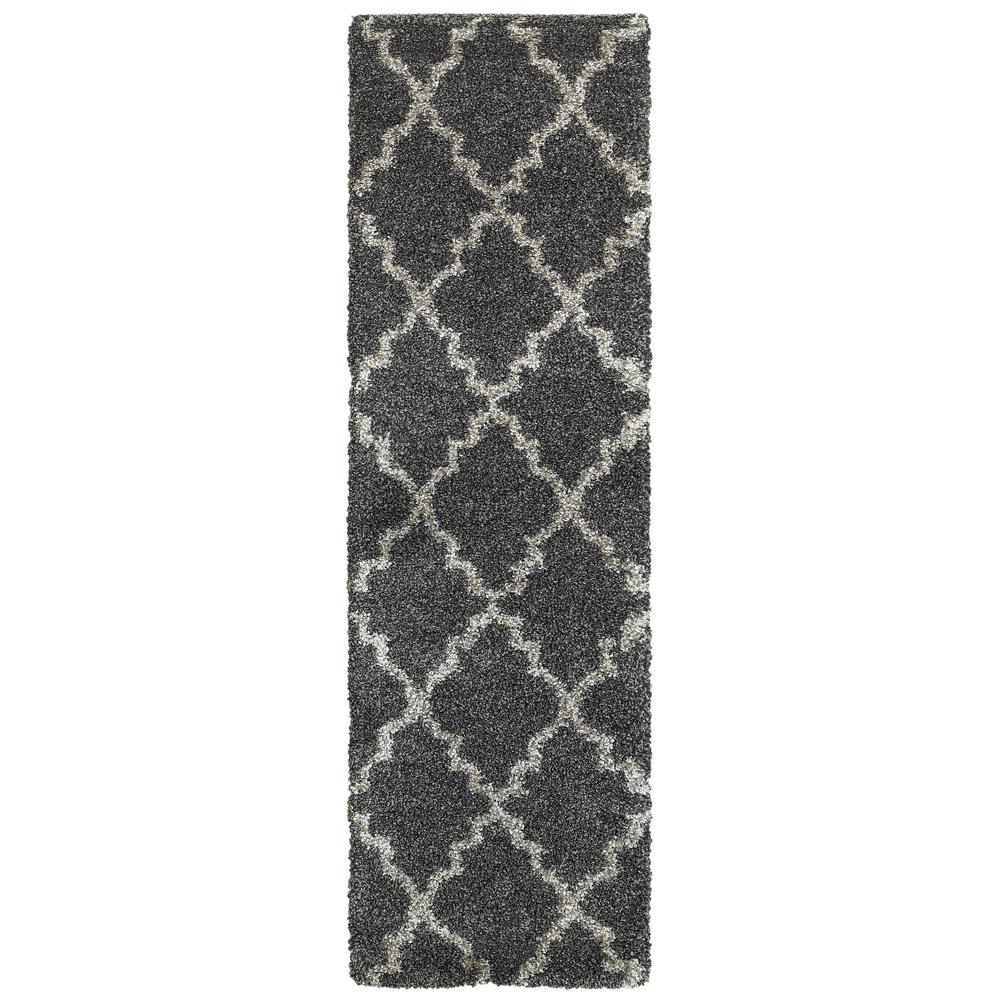 HENDERSON Charcoal 2' 3 X  7' 6 Area Rug. Picture 1