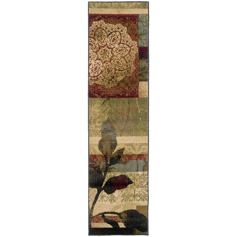HUNTINGTON Ivory 1'10 X  7' 6 Area Rug. Picture 1