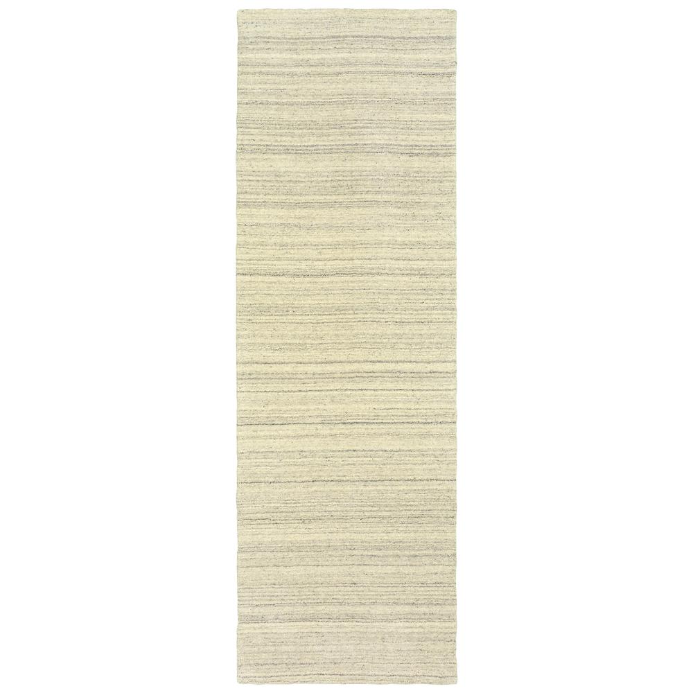 INFUSED Beige 2' 6 X  8' Area Rug. The main picture.