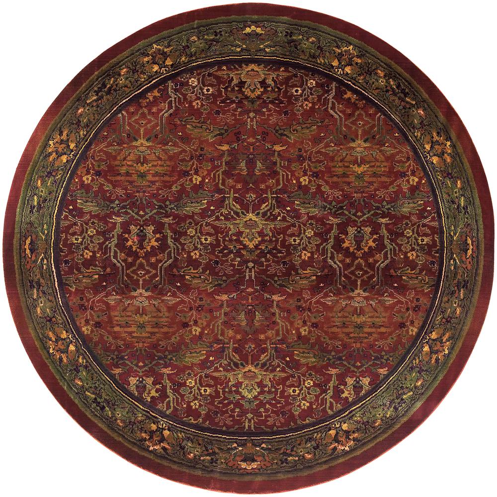 KHARMA Red 6' Area Rug. Picture 1