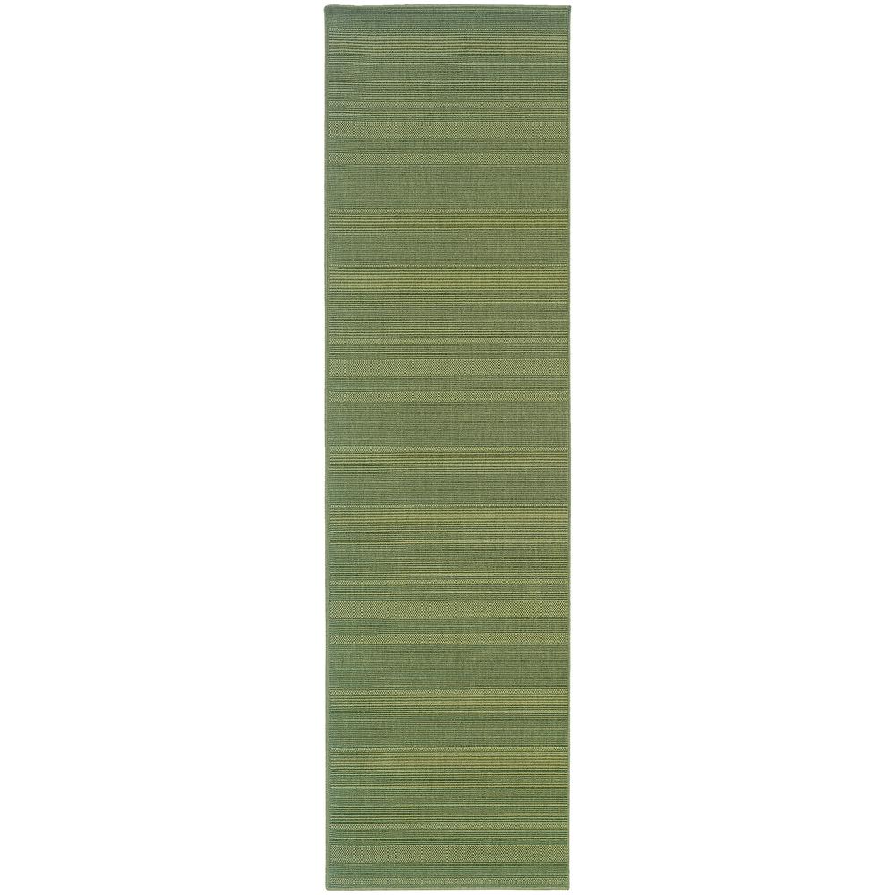 LANAI Green 2' 3 X  7' 6 Area Rug. Picture 1
