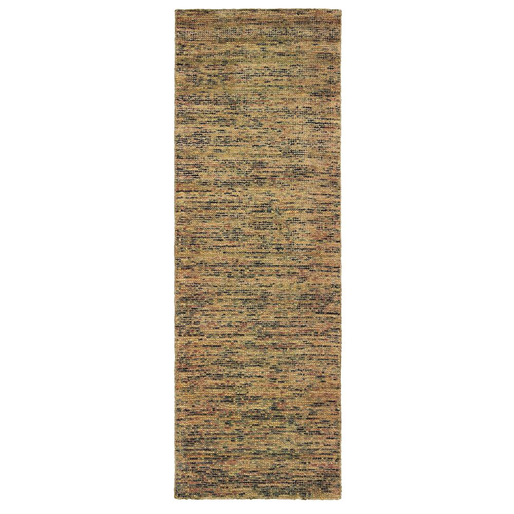 LUCENT Gold 2' 6 X  8' Area Rug. Picture 1