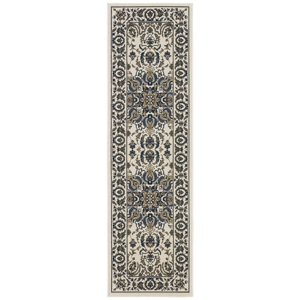 MARINA Ivory 7'10 Area Rug. Picture 1