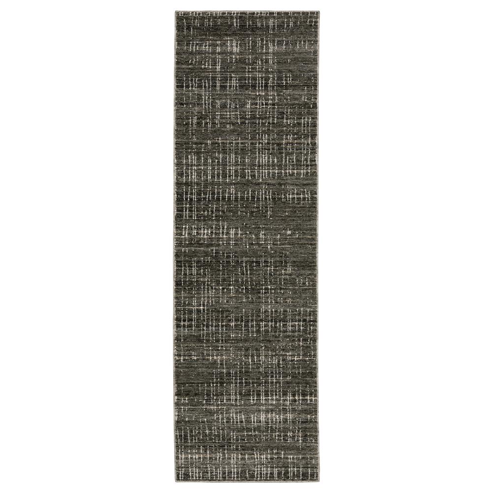 NEBULOUS Charcoal 2' 3 X  7' 6 Area Rug. Picture 1