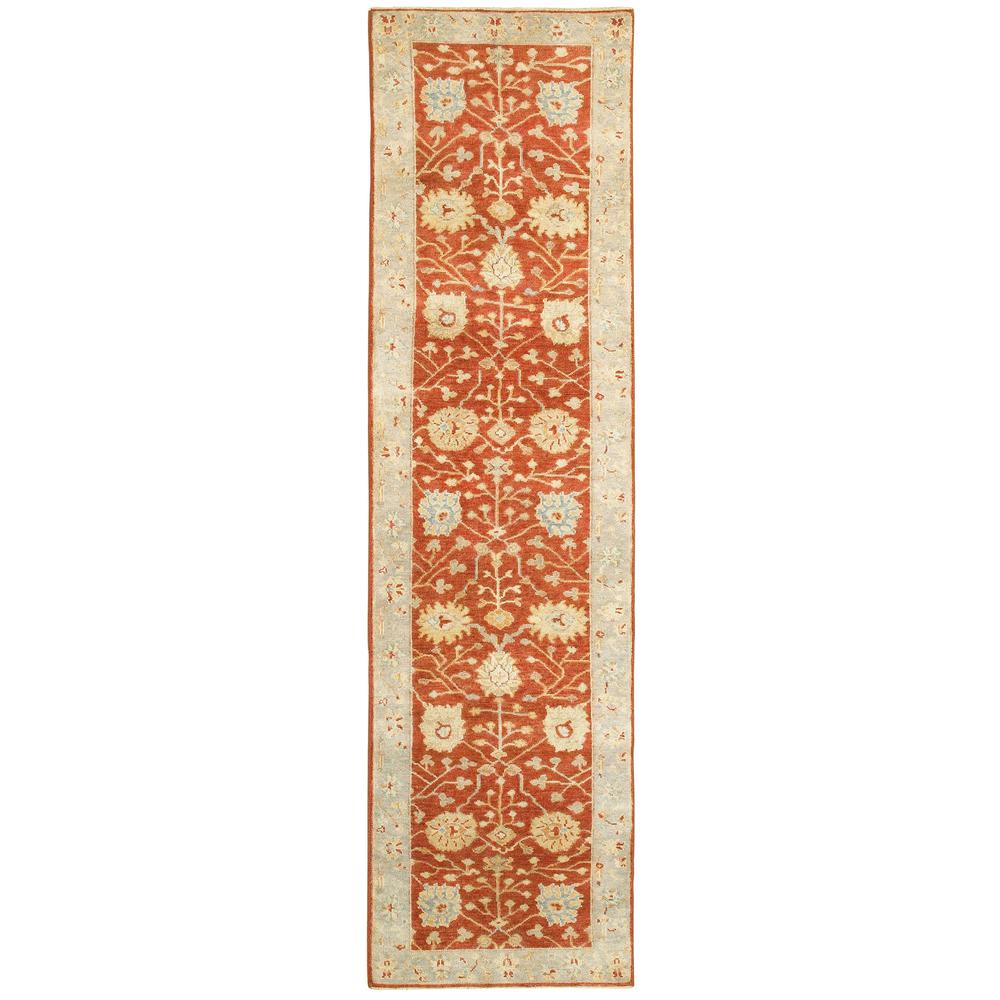 PALACE Red 2' 6 X 10' Area Rug. Picture 1