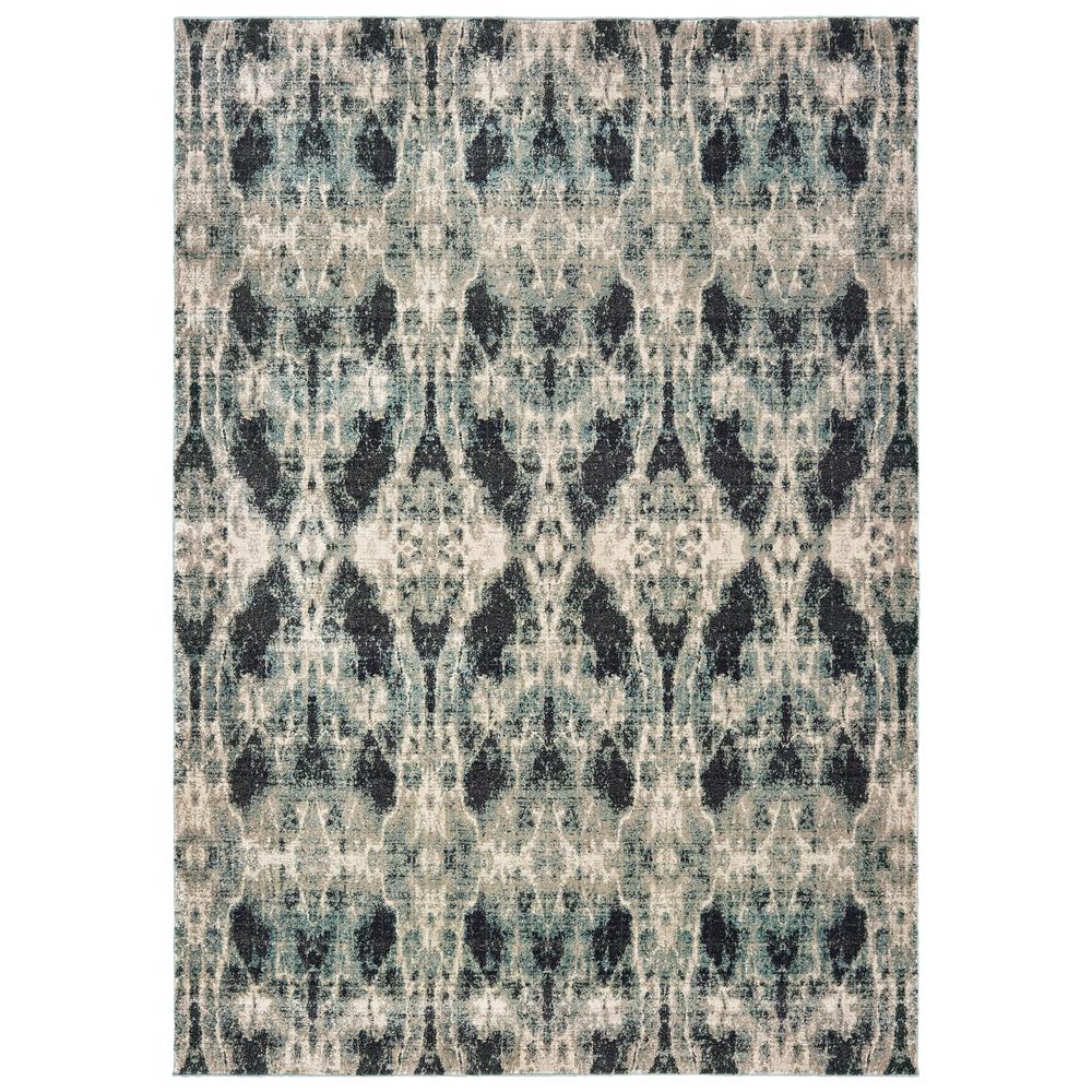 RALEIGH Grey 1'10 X  3' Area Rug. Picture 1