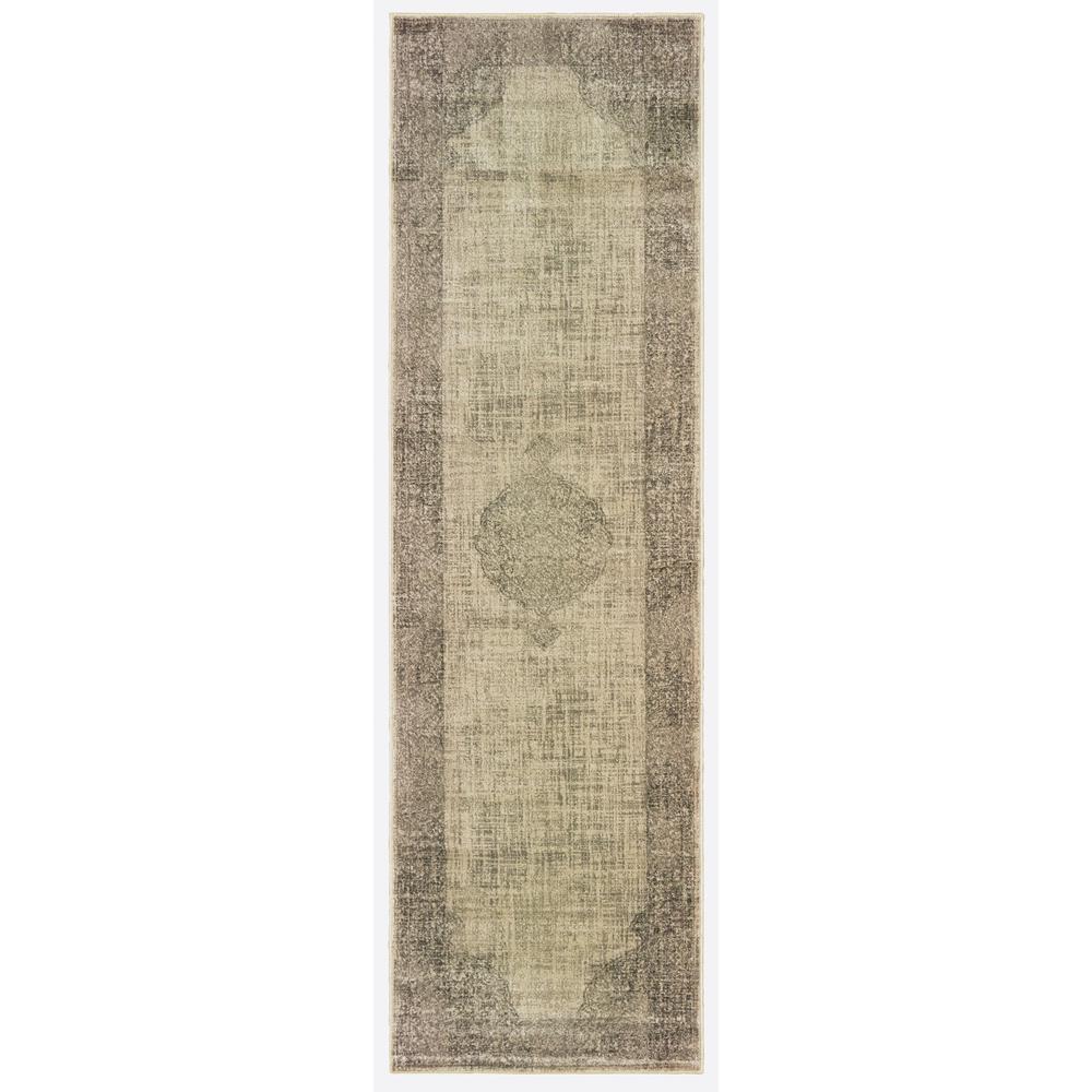 RALEIGH Ivory 2' 3 X  7' 6 Area Rug. Picture 1