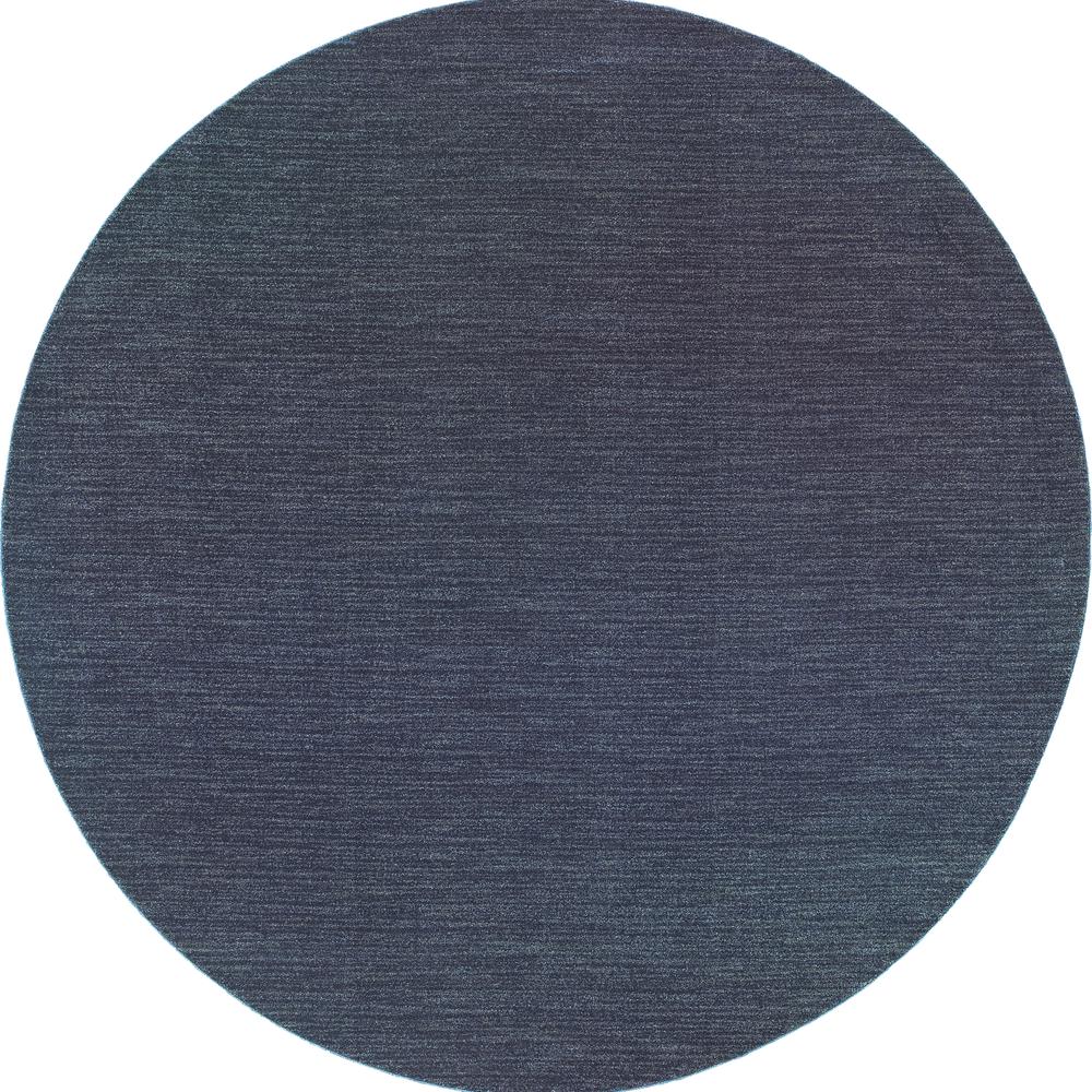 RICHMOND Navy 7'10 Area Rug. Picture 1