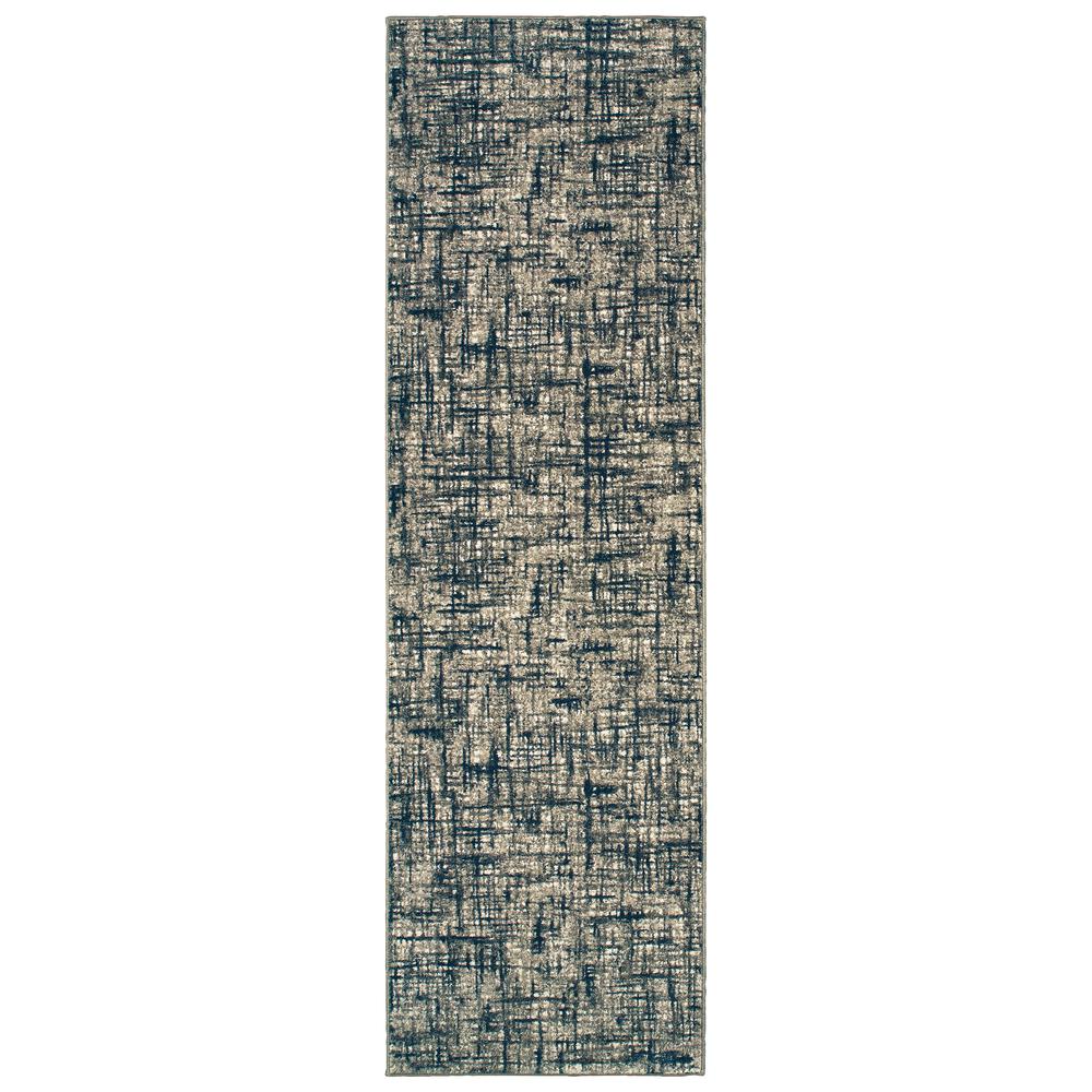 RICHMOND Grey 2' 3 X  7' 6 Area Rug. The main picture.