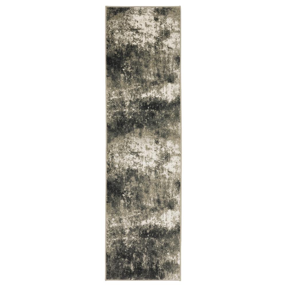 VENICE Charcoal 2' 3 X  7' 6 Area Rug. Picture 1