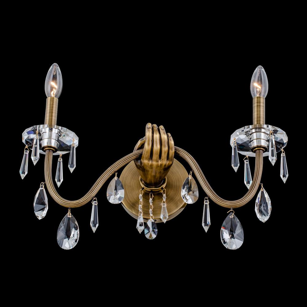 Venere 2 Light Wall Sconce. Picture 1