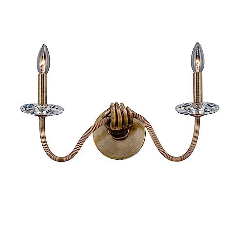 Venus 2 Light Wall Sconce. Picture 1